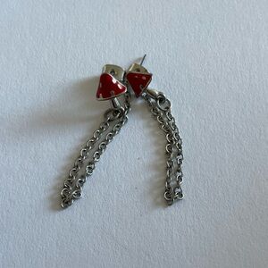 Mushroom earrings